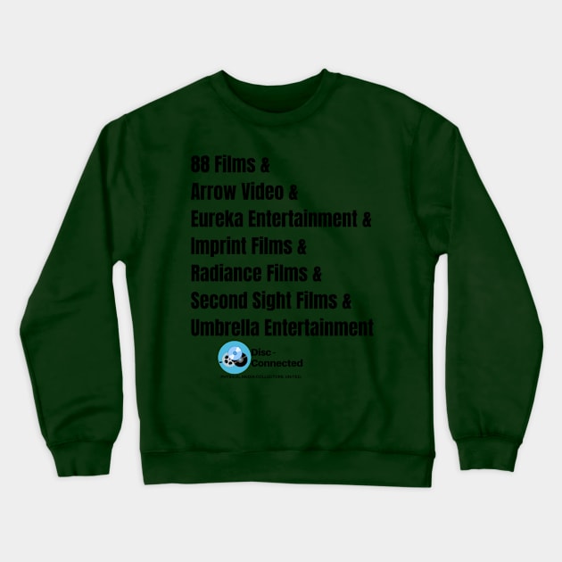 Boutique Blu Ray Label Collection- Region B Crewneck Sweatshirt by The Disc Connected